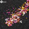 Mtssii Colorful Shining Nail Art Glitter Aluminum Foils Flake Sticker Decals DIY Decoration Manicure