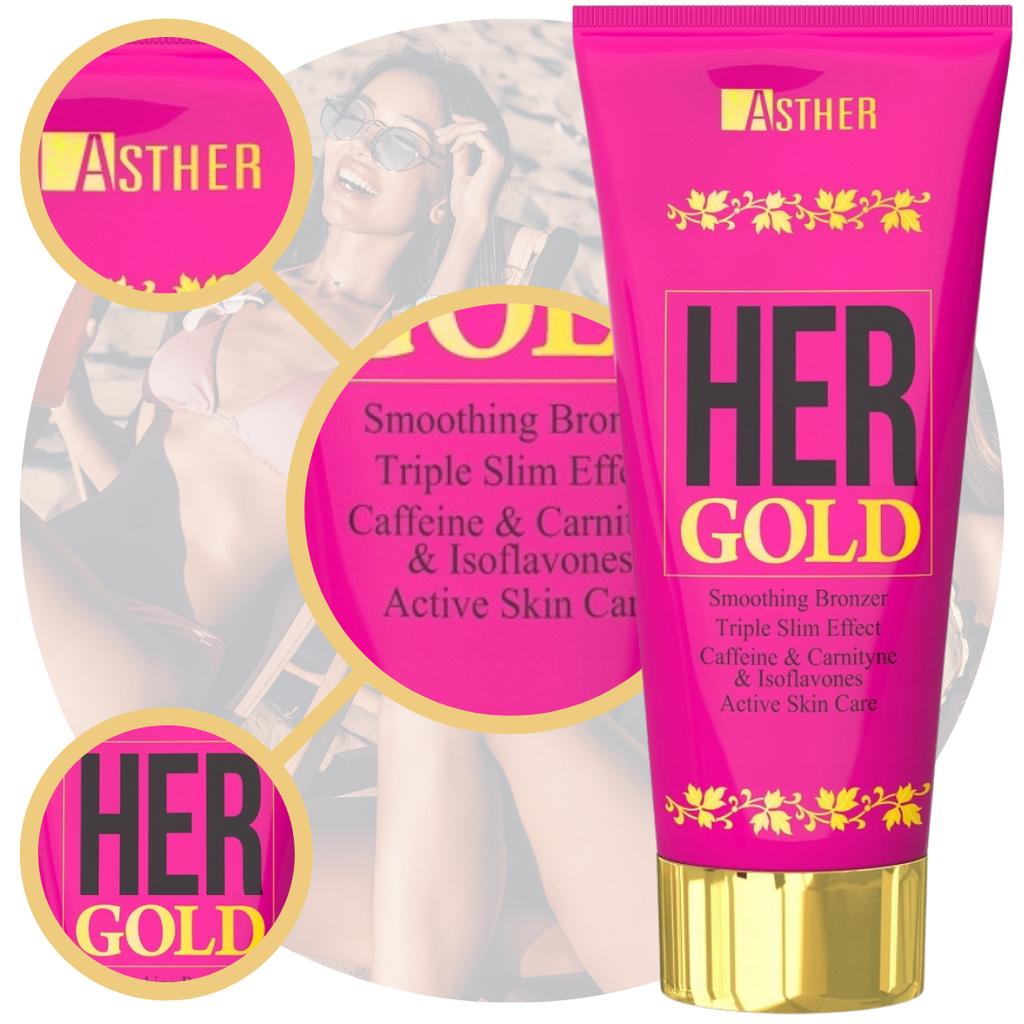 Asther Her Gold Strong Bronzer для женщин солярий
