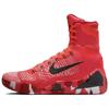 Мужские кроссовки Kobe 9 Elite Protro Christmas 2024, ярко-красные, черные FZ7335-600