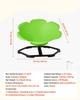 Kids Swivel Chair, 220 lbs Capacity, Cylinder Shape Sensory Spinning Chair, Autistic Kids Sensory Toy Seat with Non-Slip Metal Base, Toddler Sit &