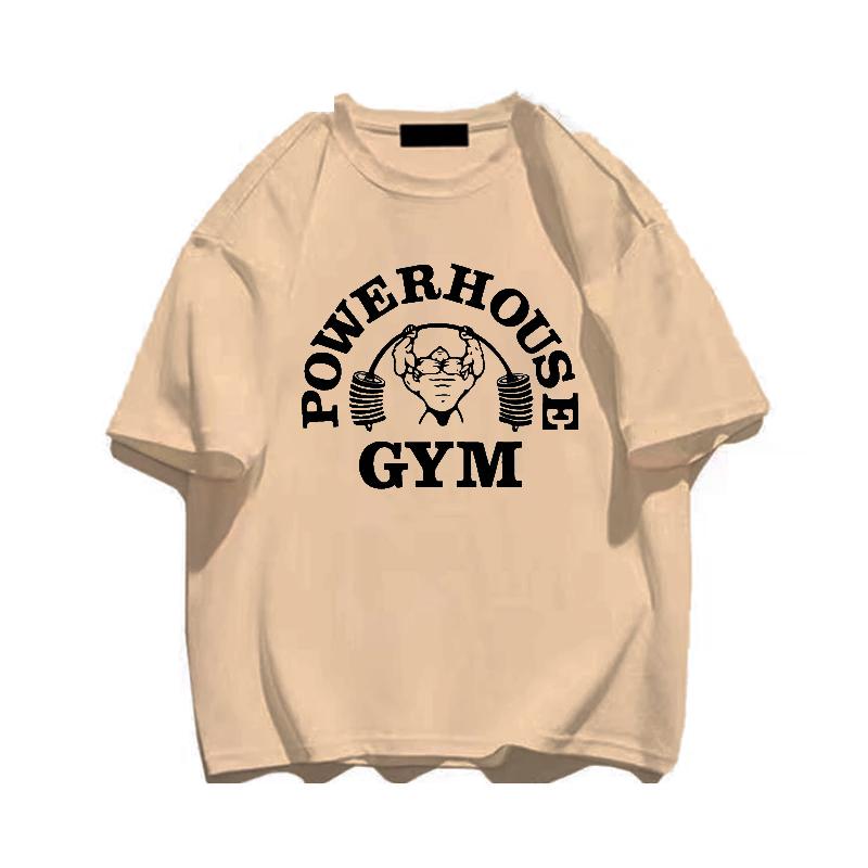Летние футболки для спортзала, женская футболка большого размера из 100 хлопка, спортивная мужская одежда высокого качества с графическим принтом