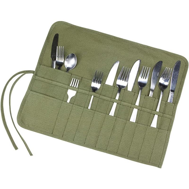 22 слота держатель для хранения кистей для акрила, масла, акварели, гуаши, художник многофункциональный сворачивающийся холщовый мешочек-сумка