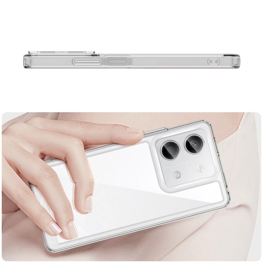Case for Xiaomi Redmi Note 13 5G, Fusion Hybrid, transparent