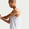 Men's Nike MILER Running Tank Tops Men's White