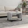 VidaXL Coffee Table Sonoma Grey 60x50x40 Cm Engineered Wood 829266