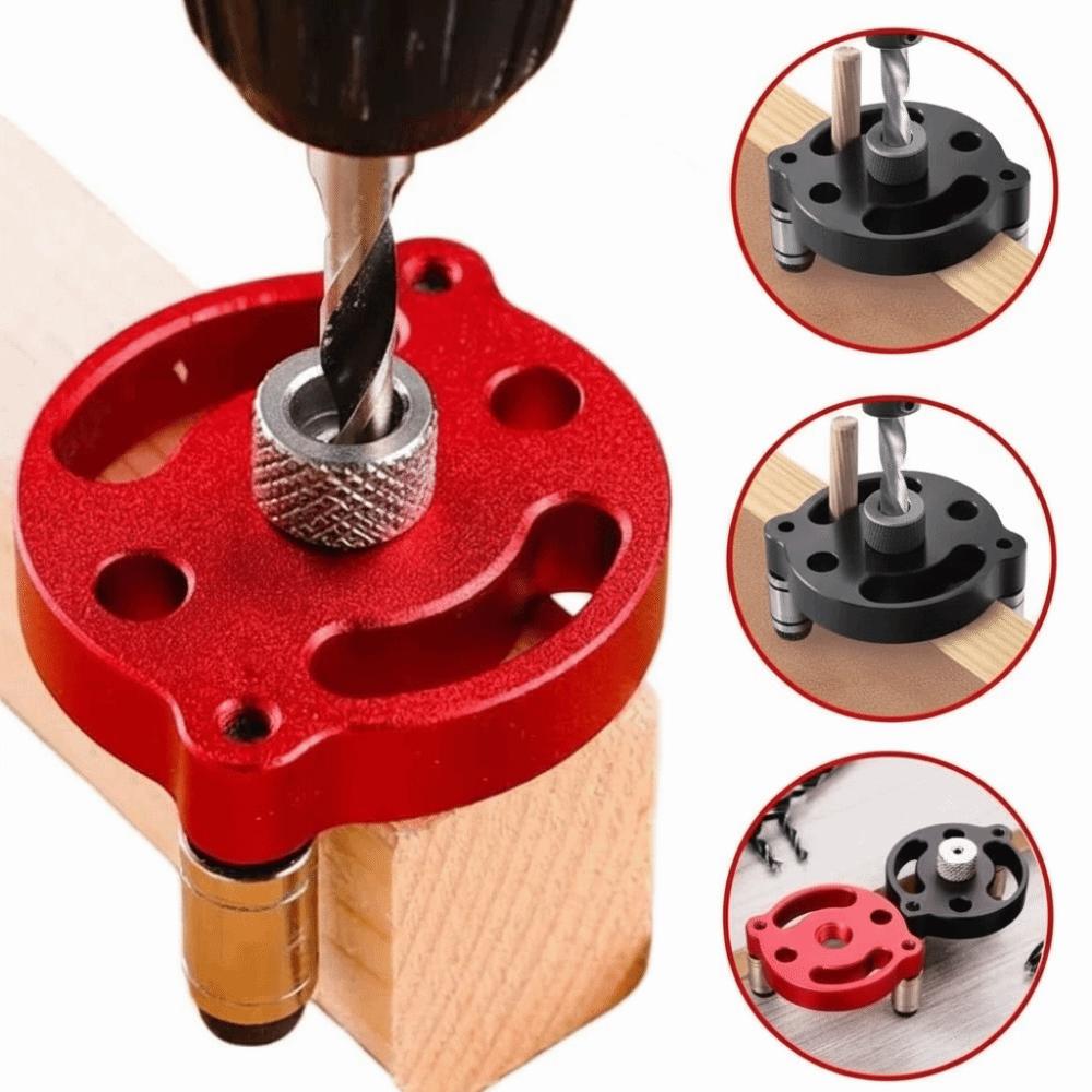 3-10мм Ручной направляющий для дрели Профессиональный дырокол для деревянных панелей DIY Соединение мебели