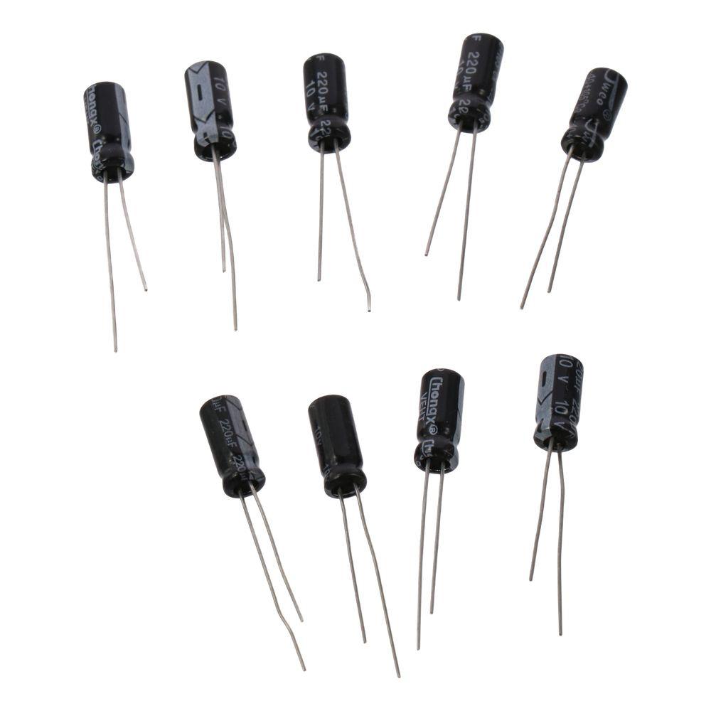 Алюминиевые электролитические конденсаторы радиальные выводы поляризованный электролитический конденсатор прочный