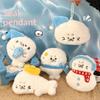 Plush Seal Keychain Cartoon Animal Doll Bag Pendant Cute Sea Lion for Kids Birthday Party Gifts