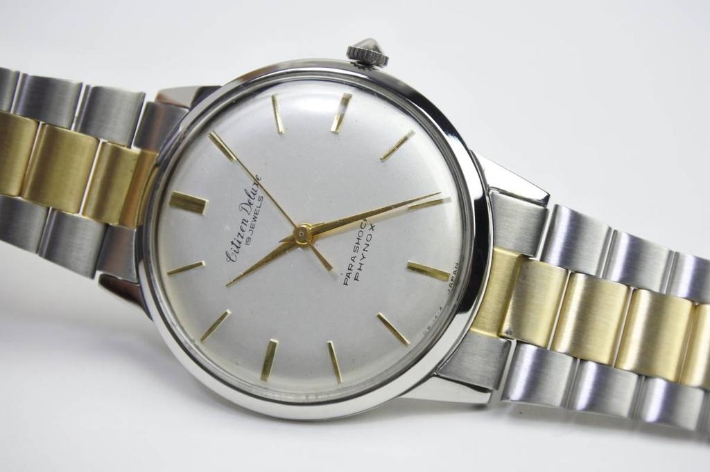 Citizen Классические DELUXE 19 камней ручной завод отличный предмет ya2008 мужские часы 1960-х