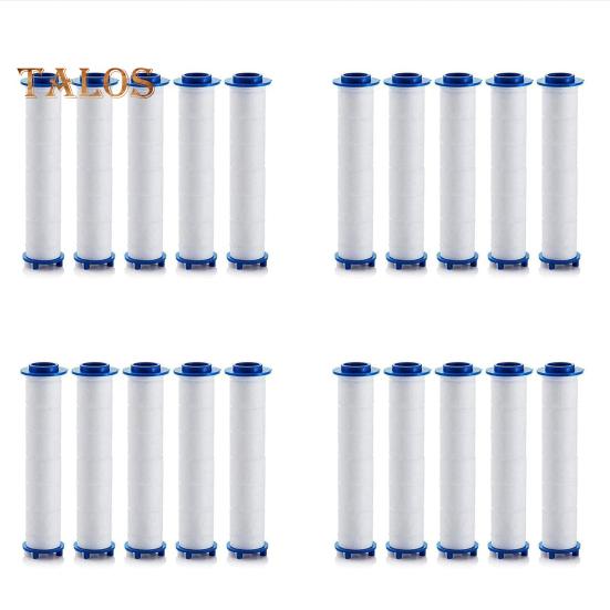 10/20Pcs Water Shower Head Filter Regular Replacement Refreshing Shower Filter Core for Drivse Turbo Sprayer for Iondrops Sprayer