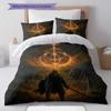 Elden Ring Bedding Quilt Set Quilt Cover Pillowcase Home Decoration Birthday Gift (1 * duvet cover + 2 * pillowcase, without core)