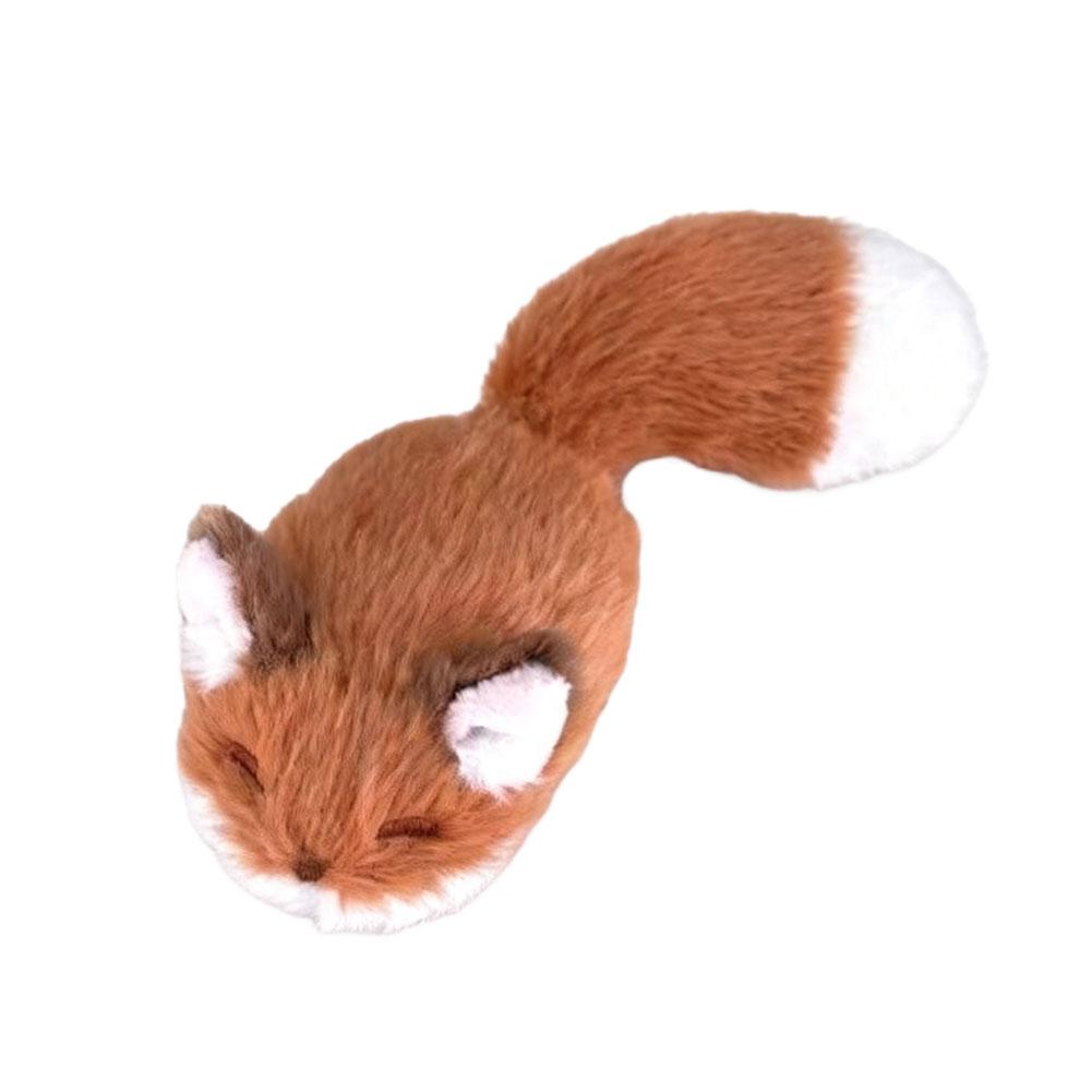 Plush Fox Hair Clip Cute Fluffy Hair Barrettes For Holiday Pos Cosplay Hair Clip Women Cartoon Animal Side Hair Accessories