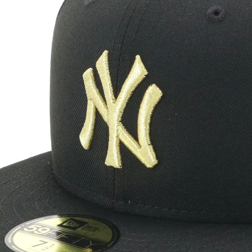New Era New Era Cap MLB New York Yankees NY 8 5950 NEYYAN BLK MGLD 25J Black/Gold