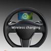 Magnetic Wireless Car Phone Holder For Tesla Model 3 Y 2025 Car Charger Holder Mounts Adsorbable Smartphone Holder Accessoires