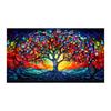 Canvas Painting Abstract Colorful Art Tree Flower Landscape Poster Print Picture For Wall Decor For Living Room Bedroom Wall Art Home Decoration