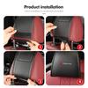 1/2PCS Leather Car Seat Headrest Protective Cover Interior Accessories For Mitsubishi Outlander Lancer Cross Colt Xpander Mirage