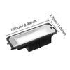 12V 6500K 2Pcs 18SMD LED Car License Number Plate Lights Car Accessories For VW Golf MK4 MK5 MK6 Passat Polo CC Eos