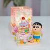 Crayon Shin Chan Building Blocks Small Particles Assembly Toy Night Lamp Bedroom Decor Ornament 2025 New Girl Birthday Gift