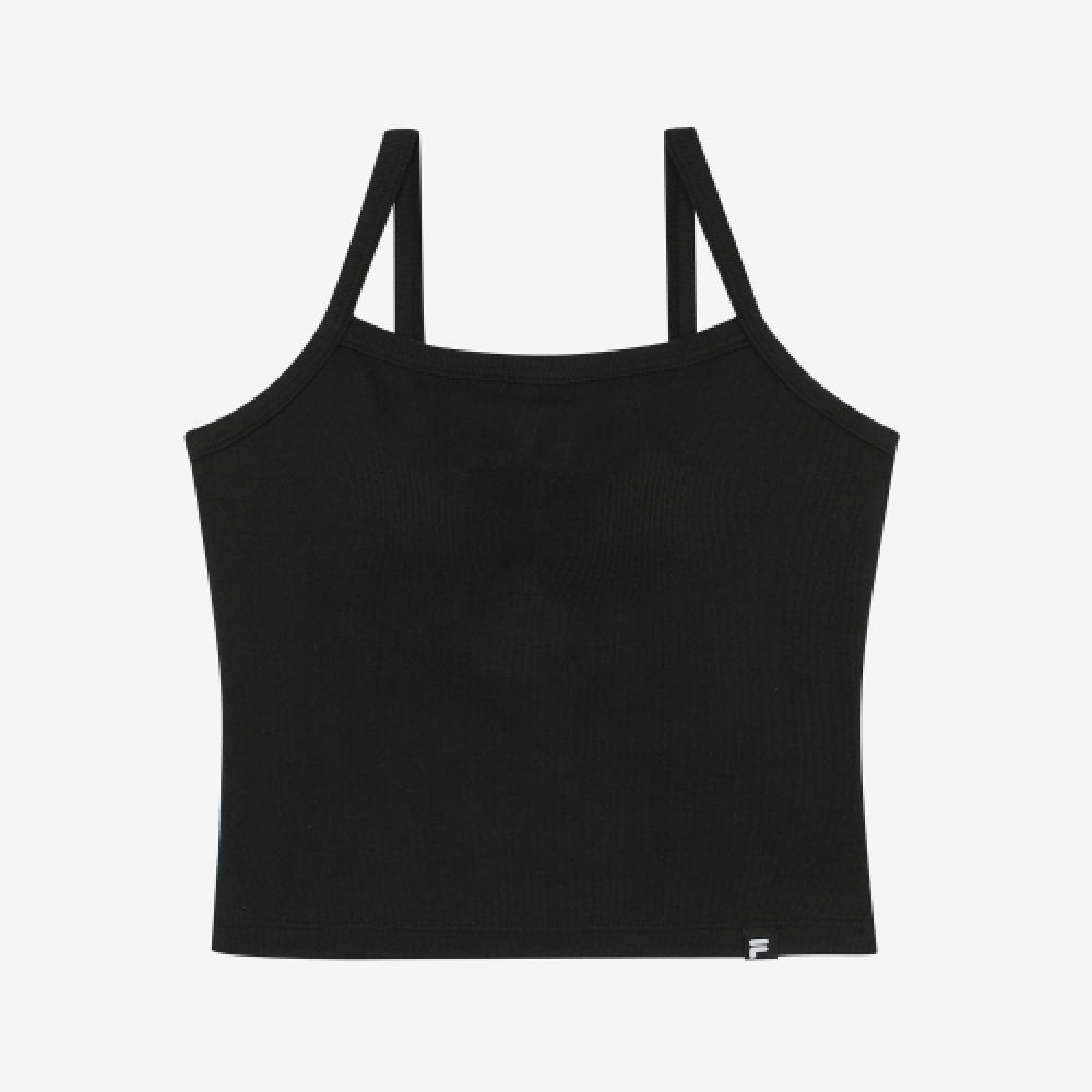 Fila Нижнее белье формованный ребристый средний бюстгальтер-топ Fi4itg2101fblk 