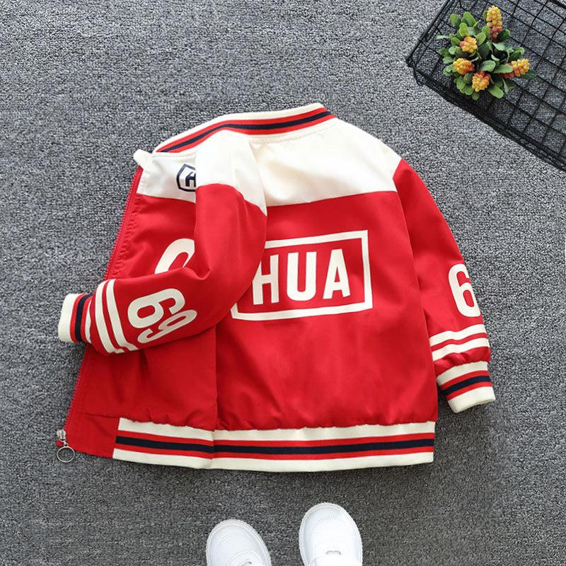 Children's Clothing Boys' Spring and Autumn Jackets Boys' Baby Boys Spring Western Style Jackets Casual Sports Jackets