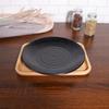 6pcs Imitation Porcelain Round Melamine Plate Japanese Style Appetizer Tray Salad Plate  Sushi