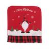 Christmas Chair Covers, 1pc Dining Kitchen Chair Cover Christmas Chair Back Cover for Christmas Party Dinner Seat Covers Decor
