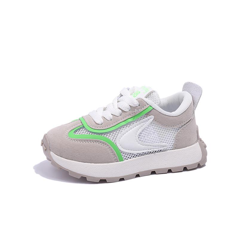 Новые летние детские кроссовки Детская спортивная обувь Мягкая подошва Нескользящие Повседневные Студенческие Кроссовки Модная Дышащая Детская Обувь