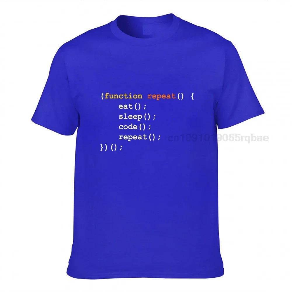 Funny Computer Science Programmer Eat Sleep Code Tshirt Tshirt Company Unisexs Tshirts Group Tops T Shirt Cotton Unique