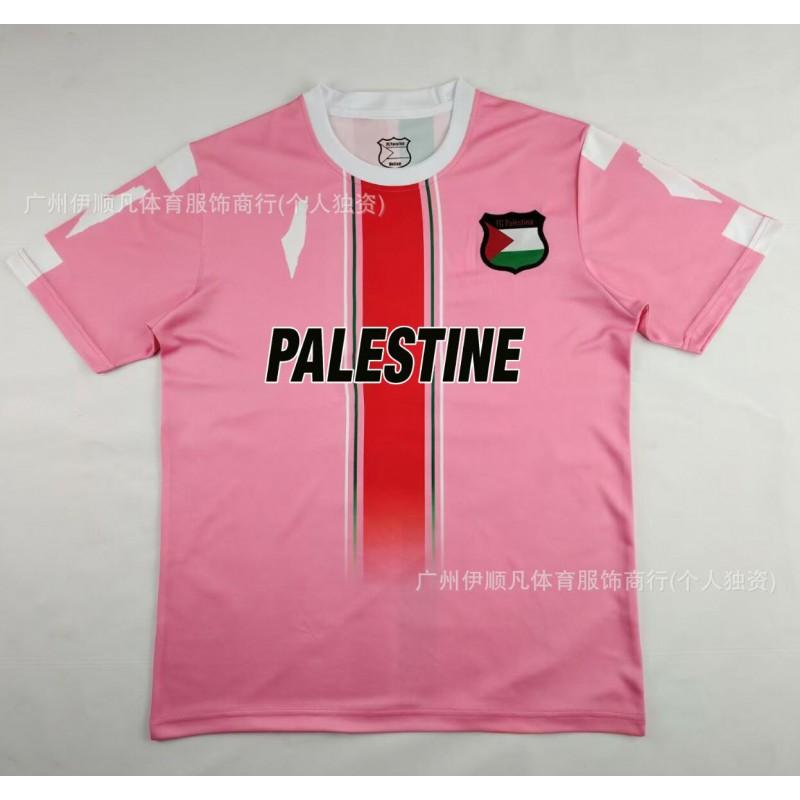 Palestino Chile Football Jersey 2024-2025 Home Away Kids Adult Soccer Shirt Breathable Cotton Blend Sport Wear