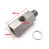 Тройник датчика давления масла 1/8" NPT - адаптер M12X1.5, линия подачи масла для турбины, манометр