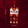 1/2Pcs 2026 Horse Year Hanging Pendants Red Lucky Chinese Spring Festival New Year Pendant Embroidery Traditional