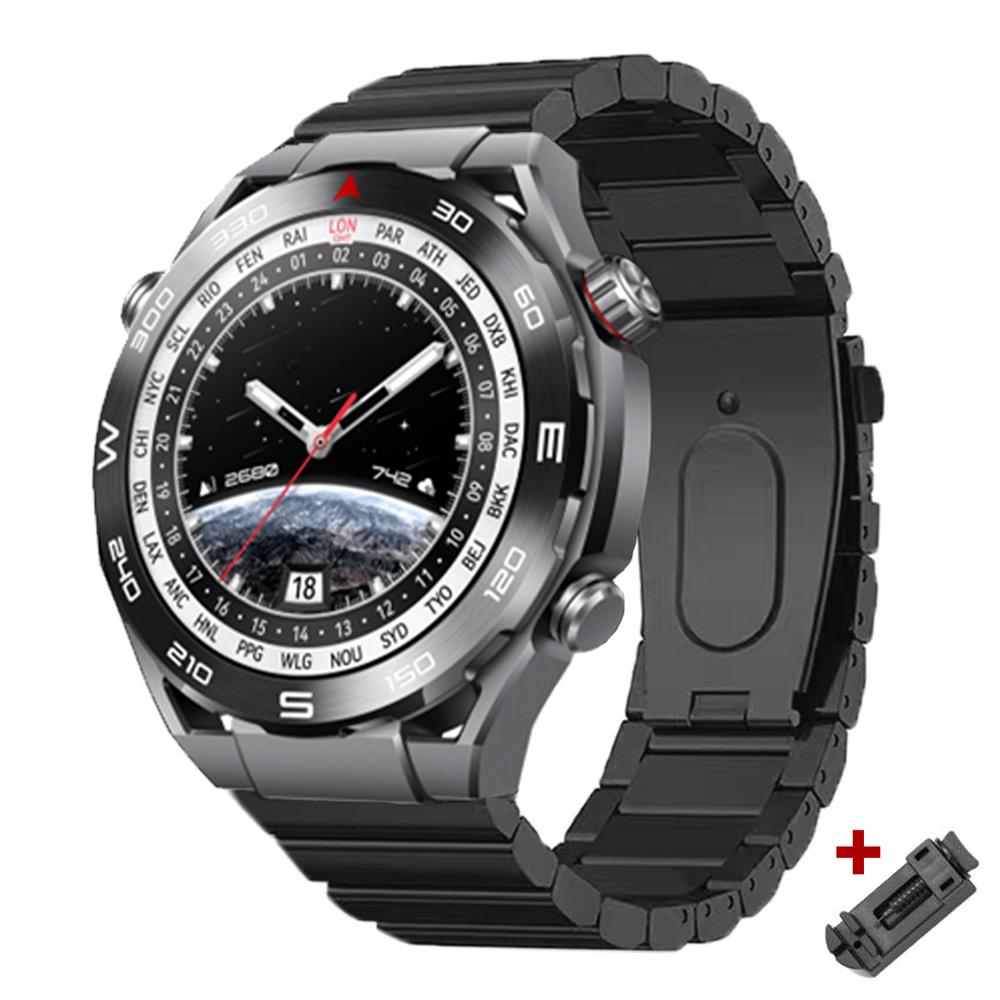 Титановый браслет для Huawei Watch GT5 Pro GT4 46мм Ultimate 22мм Ремешок Роскошный Мужской для Samsung Galaxy Watch 3 45мм Gear S3