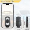 Key Fob for 2006-2011 BMW 3 5 Series, 325i, 328i, 330i, 335i, 525i, 528i, 530i, 535i, 550i& More Car Keyless Entry Remote Control Start, KR55WK49127