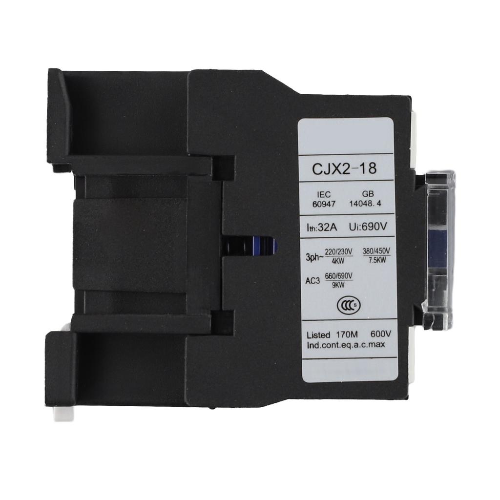 AC 240V Contactor AC Coil 32A (Ith) 3-Phase 1NO Motor Starter Relay CJX2 1810