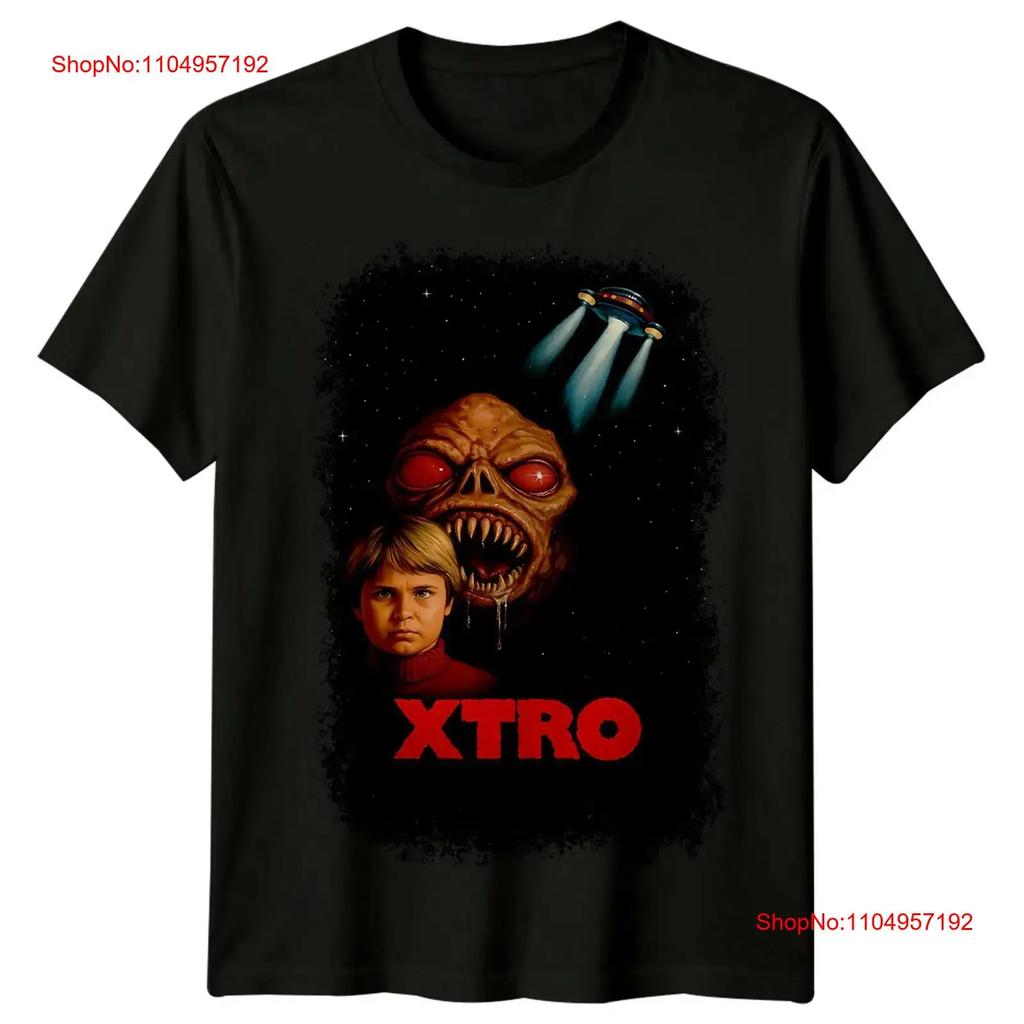 Xtro Movie Poster Alien Boy UFO T-shirt