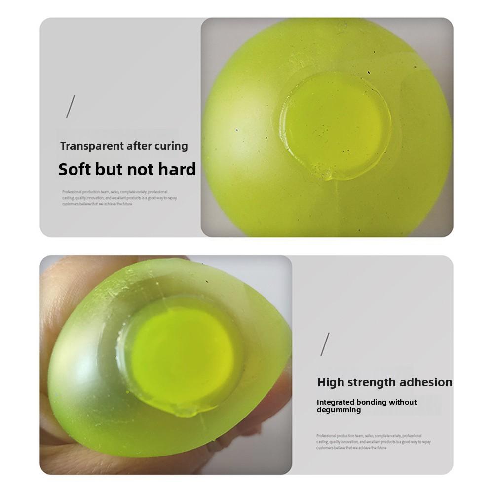 Low Odor Toy Repair Glue TPR Glue for Squishies Toys Crystals Clear Finish for Invisibles Toy Repairs Flexible and Waterproof