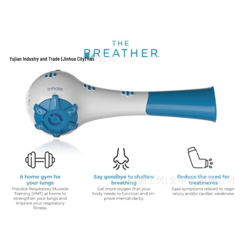 Cross-Border Face Slimming & Lung Exerciser: The Breather Adjustable Vital Capacity Trainer