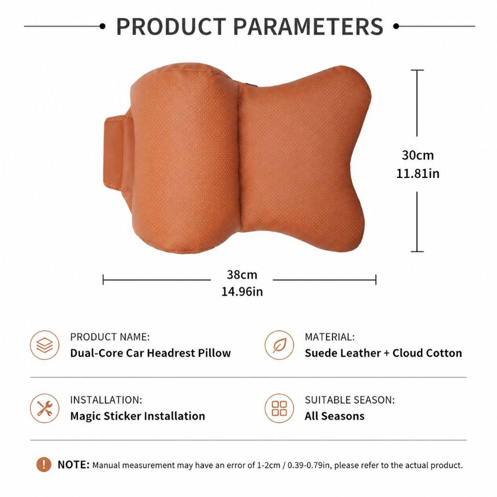 Universal Car Seat Shoulder Pillow Adjustable Car Headrest Car Neck Support Headrest Four Seasons