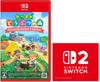 Animal New Horizons Nintendo Switch 2 Издание Switch 2 Nintendo Switch 2 Дизайн Логотипа Микрофибровая Ткань в Комплекте Crossing - Бонус