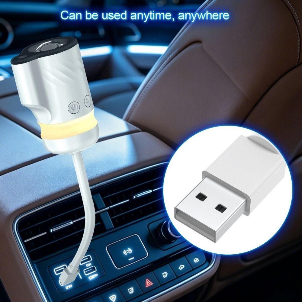 Multiple Scenes LED USB Projector Light Adjustable Brightness Starry Sky Lamp Immersive Atmosphere