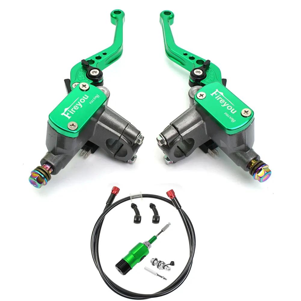 22 мм комплект гидравлического сцепления для мотоцикла, комплект главного тормозного цилиндра для Honda Yamaha Kawasaki Suzuki Dirt Bike Sport Bike Scooter