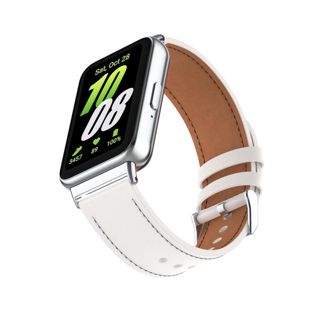 Кожаный ремешок для Samsung Galaxy Fit 3 R390, ремень-браслет для часов Fit 3 SM-R390, петля для ремня