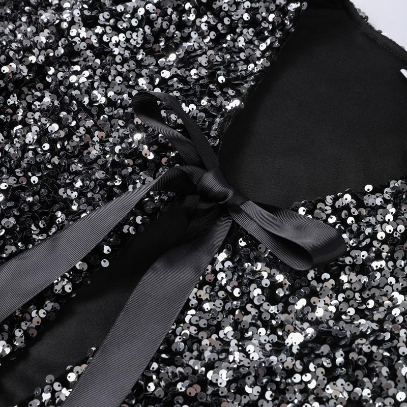 Женская рубашка с короткими рукавами и V-образным вырезом, бантом, шнуровкой, пайетками, милые однотонные блузки, весна-лето 2025 года