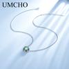 Umcho Aurora Borealis Necklace Pendant Elegant Jewelry for Women Birthdays Romantic Gift for Girl Friend