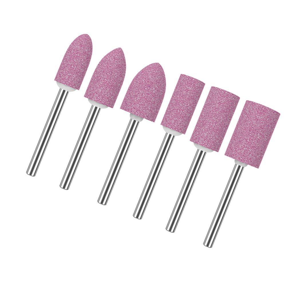 Премиальная абразивная шлифовальная головка для полировки металла и камня с прочным хвостовиком 3 мм, насадка для роторного инструмента