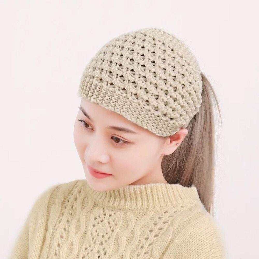 Soft Knitted Braided Hairband Stretch Head Wraps Warmth Knitted Turban Ear Protection