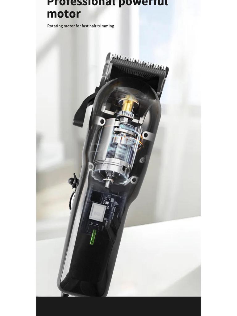Профессиональная электрическая машинка для стрижки волос с мощным мотором — идеально подходит для парикмахерских