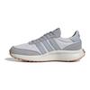 adidas Бег 70-х Удобная Универсальная Ткань Двухслойная Замша Износостойкая Дышащая Низкий Верх Повседневные Кроссовки для Бега Мужские Кроссовки Серо-Синие ID1874