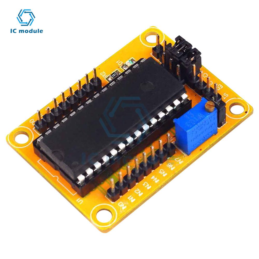 ADC0809 module 8-bit/8-way parallel AD conversion module circuit single-chip analog-to-digital conversion