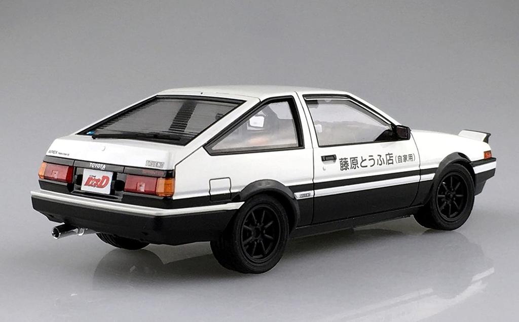 AOSHIMA Initial D No.5 Такуми Фудзивара AE86 Trueno Том 1 Характеристики Пластиковая модель в масштабе 1/24